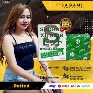 Kondom Sagami Xtreme Dotted - Isi 3 pcs