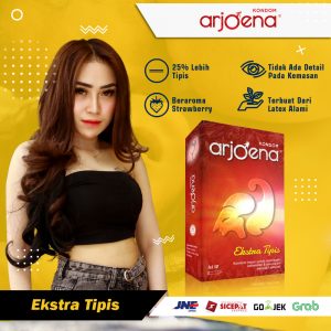 Kondom Arjoena Extra Tipis Isi 12 pcs